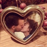 Michael and CaMarie kiss as young engaged couple